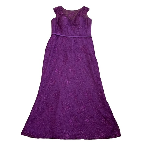 Kenneth Winston Colour Mother of the Bride Dress in Eggplant *With Alterations - Picture 12 of 12
